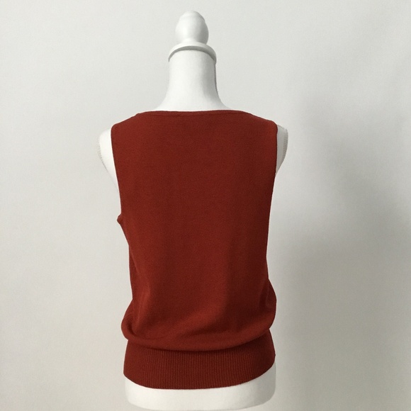 ST. JOHN Knit Tank Shell Top - Picture 4 of 5